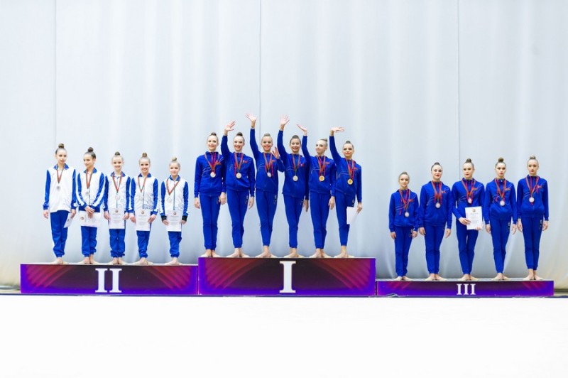 Более 30 медалей завоевано гродненскими грациями на Олимпийских днях молодежи РБ по гимнастике художественной